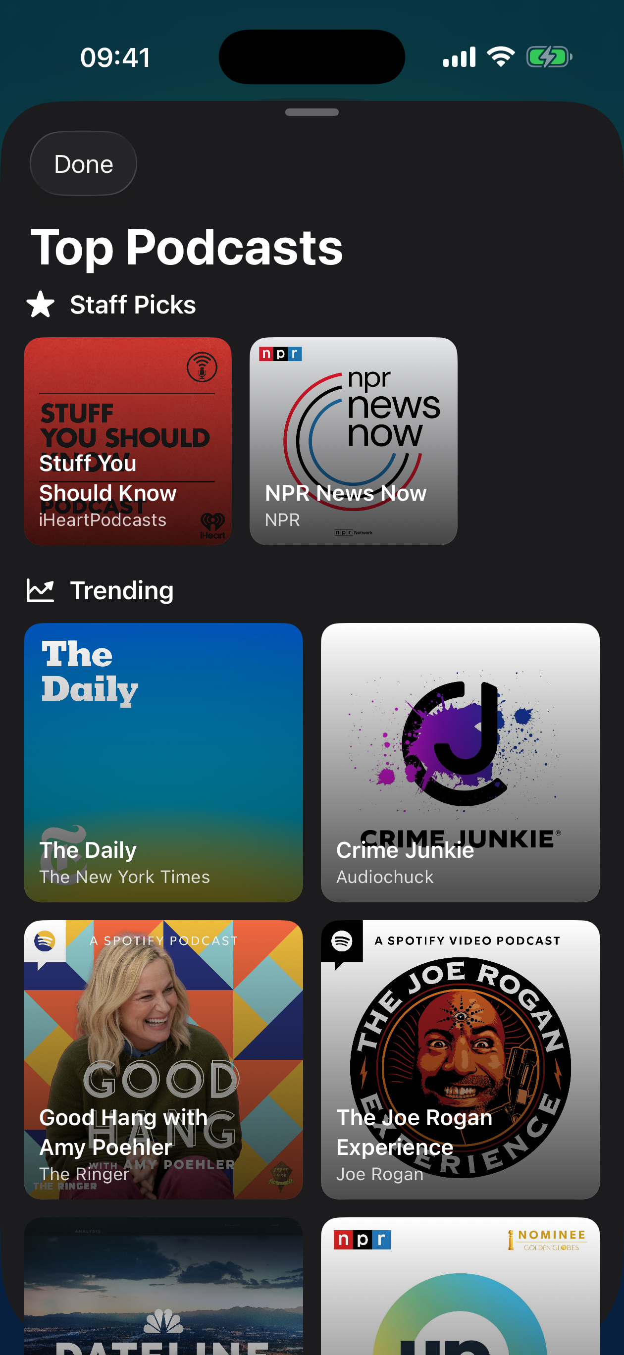 Top Podcasts
